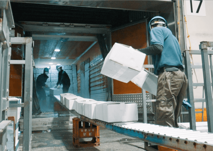 日本各地に広がる物流網